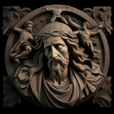 3D model Christ (STL)